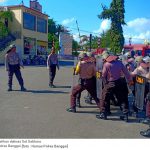 Tingkatkan Kemampuan Anggota, Polres Banggai Gelar Latihan Dalmas