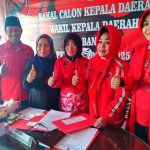 SIL Resmi Mendaftar Calon Kepala Daerah Pilkada 2020 di DPC PDIP Banggai