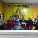 Polsek Toili Amankan Pasangan Mesum,Turut Dua Pemuda Pesta Miras