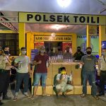 Polsek Toili Amankan Ribuan Botol Miras Bermerek Serta Puluhan Liter Captikus