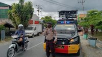 Satuan Sabhara Polres Banggai Terus Edukasi Warga Tentang Prokes Covid 19