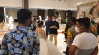 Ketegasan Aparat Polres Banggai Bubarkan Resepsi Pernikahan di Dua Hotel Berbeda di Luwuk