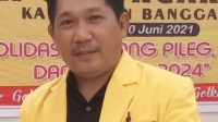 Pidato Politik Ketua DPD II Partai Golkar Beniyanto Tamoreka Usai Dilantik