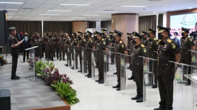 Jaksa Agung Burhanuddin Lantik Kejati Sulteng Yang Baru Dan Pejabat Eselon II Lainya