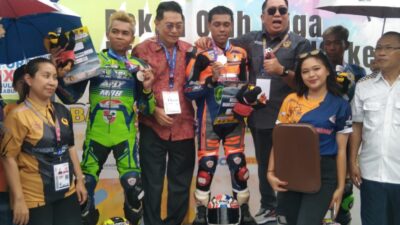 Pebalap Asal Palu Juarai Balap Motor 4 Tak Modifikasi Perorangan 21 Tahun