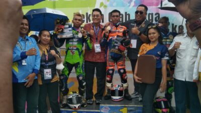 Balap Motor Porprov Sulteng, Kota Palu Sapu Bersih Medali Emas