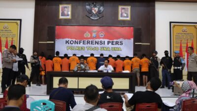 Polres Touna Berhasil Menangkap 13 Orang Terduga Pelaku Cabul