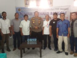 Kapolres Banggai Silaturahmi Ke Kantor PWI Banggai