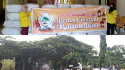 Golkar Banggai Bagikan 10 Ribu Kain Sarung Lanjut Bagi Takjil Dan Gelar Safari Ramadhan