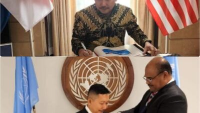 Hadiri Penutupan 3rd Session UNGEGN di Markas PBB Newyork Amerika Serikat