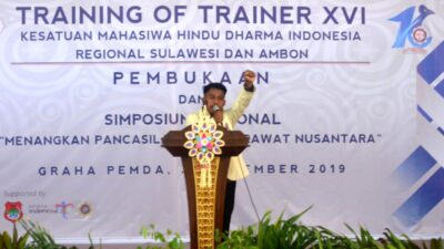 Kongres Nasional Mahasabha XIII : KMHDI Se-Sulteng Kompak Rekomendasi I Putu Andre Juliana
