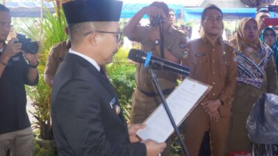 Bertambah Satu Kecamatan, Bupati Banggai Amirudin Resmikan Kecamatan Toili Jaya