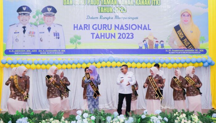 Bupati Amirudin dan Bunda Paud Banggai Terus Berikan Perhatian Penuh Pada Dunia Pendidikan Awal Anak Anak