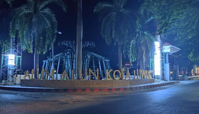 Wajah Baru Lapangan Alun Alun Bumi Mutiara Luwuk