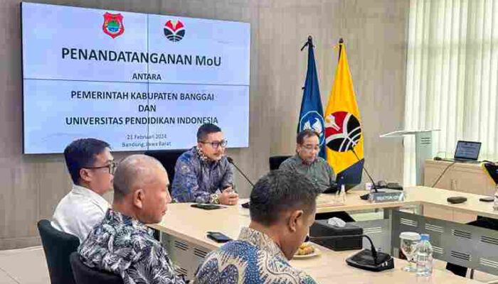 Bupati Amirudin Teken MoU Desain Olahraga Daerah Dengan Universitas Pendidikan Indonesia