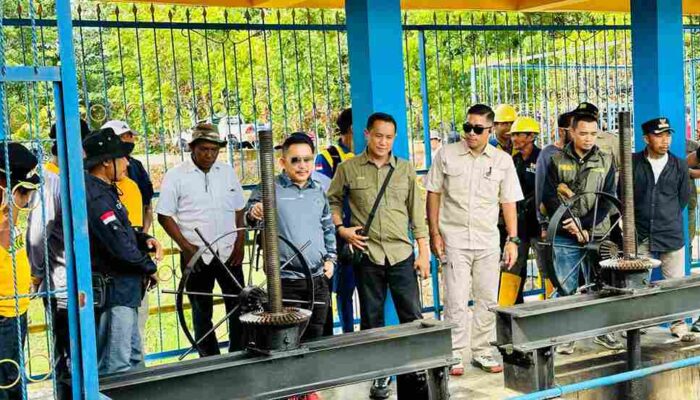 Akibat Kemarau Sawah Seluas 1.104 Hektar Dua Kecamatan di Landa Kekeringan Bupati Amirudin Tinjau Langsung