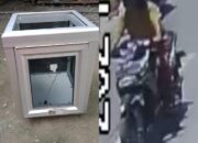 Pelaku Pencurian Kotak Amal Mesjid Baiturrahman di Bunta Tertangkap Kamera CCTV