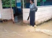 Banjir Terjang Pemukiman Warga Desa Jaya Makmur Nuhon Banggai