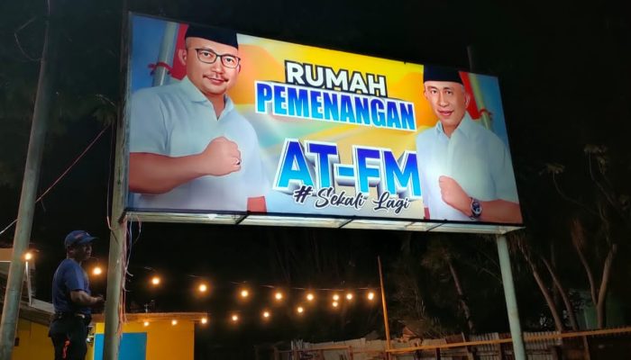 Rumah Pemenangan ATFM Dominasi Cat Kuning Pertanda ATFM dan Golkar Siap Menangkan Pilkada Banggai 2024