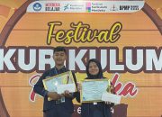 Siswa Asal Banggai Jildirey Inawade dan Salwa Hinelo Raih Juara Festival Kurikulum Merdeka 2024