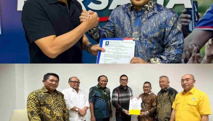 Menuju Pilkada Banggai ATFM Telah Kantongi 2 Formulir Model B.1-KWK Parpol PAN dan Golkar