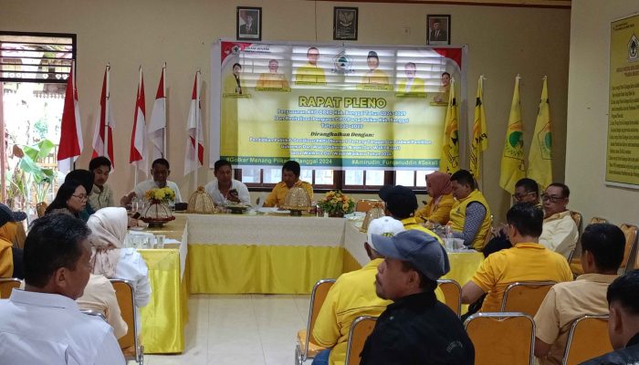 DPD II Golkar Banggai Usulkan 3 Nama Calon Ketua DPRD