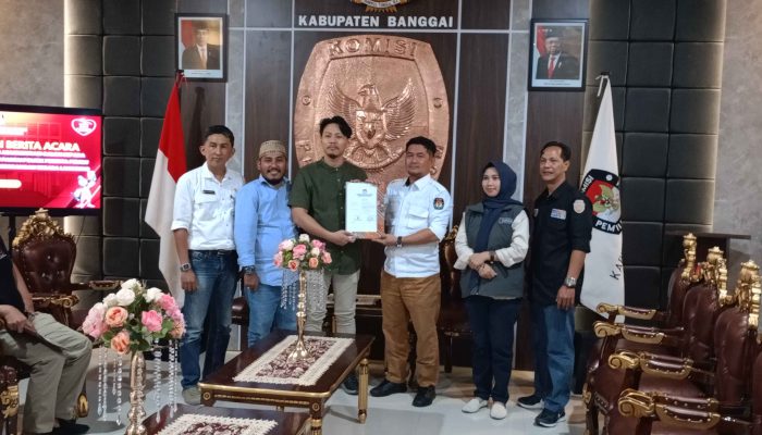 LO Ramdan Bukalang Nyatakan Berkas Paslon AT-FM Memenuhi Syarat Hasil Berita Acara Administrasi KPU Banggai