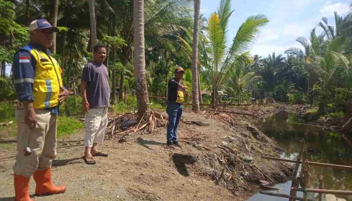 Warga Kalaka Apresiasi Dinas PUPR Banggai Bidang Pengairan Respon Cepat Usulan Lanjutan Tanggul Sungai