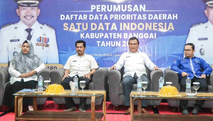 DKISP Banggai Tingkatkan Kapasitas Pengelolaan Data Prioritas dalam Bimtek Satu Data