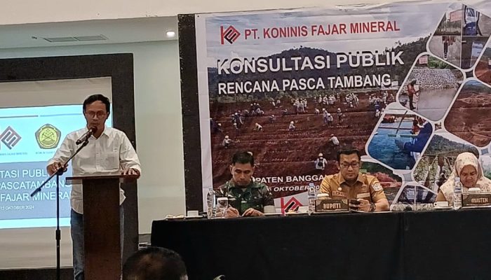 Konsultasi Publik Rencana Pasca Tambang, Pjs Bupati Banggai : PT KFM Bisa Jadi Contoh Bagi Perusahaan Yang Lain