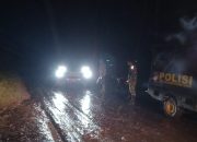 Banjir Surut Akses Jalan Transsulawesi Desa Batu Hitam Nuhon Kembali Lancar