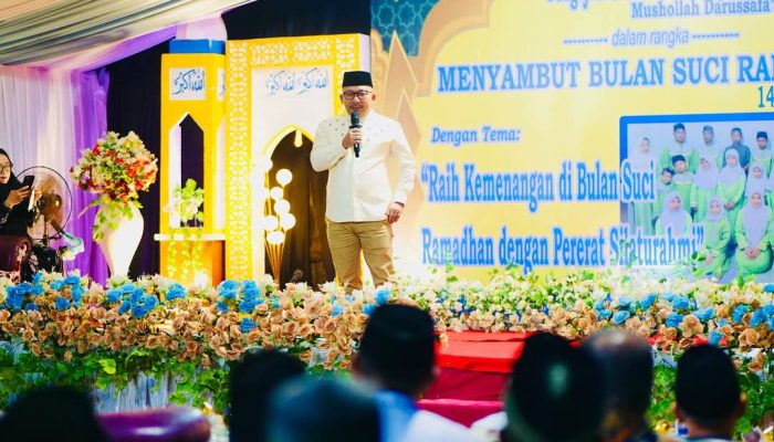 Tiba di Luwuk Bupati Amirudin Hadiri Pengajian dan Khataman Alquran, Awali Dengan Olahraga Pada Sore Hari