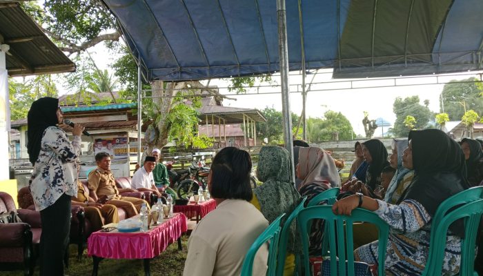 Aleg DPRD Banggai Lisa Sundari Serap Aspirasi Warga Dapil Dua