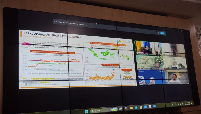 Kepala BPS RI Inflasi Nasional dan IPH Per Mei 2025, Amelia : Komoditas Utama Kenaikan Cabai Rawit dan Merah