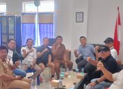 Ketua Panpel PORKAB dan Sekum KONI Banggai Gelar Rapat Bidang Media Publikasi Sukseskan Event