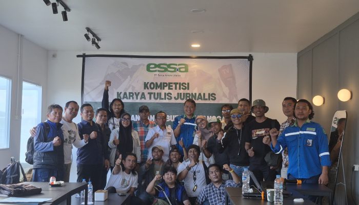 18 Wartawan Banggai Unjuk Kompetensi Lomba Karya Tulis Jurnalis Ulas Program CSR PT PAU