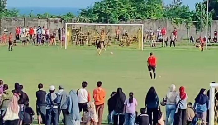Final Cabor Sepak Bola PORKAB V Banggai Luwuk Kota Tundukan Batui Lewat Adu Finalti