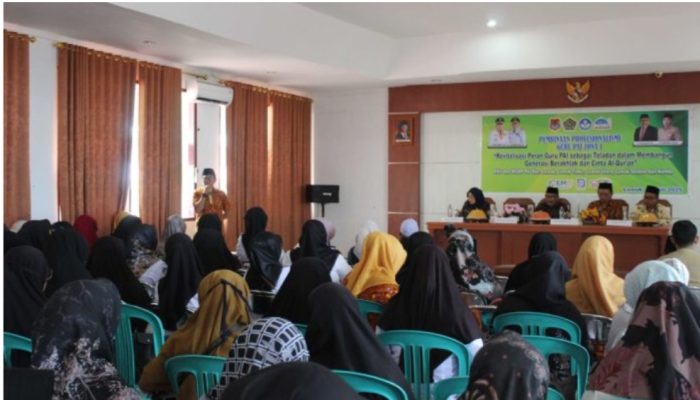 Disdikbud Banggai Dukung Pembinaan Profesionalisme Guru PAI