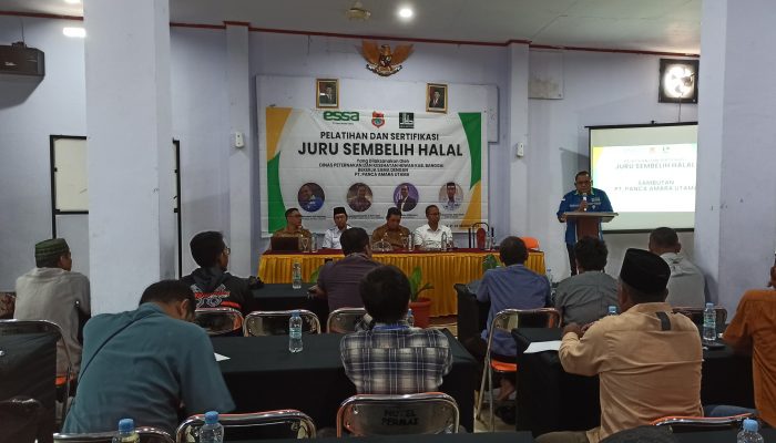 Program CSR PT PAU, 20 Orang Miliki Sertifikasi Juru Sembelih Halal Tersebar Tujuh Kecamatan di Banggai