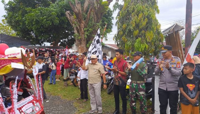 Lomba Karnaval Tingkat TK di Bunta Meriahkan Perayaan HUT RI Ke-80