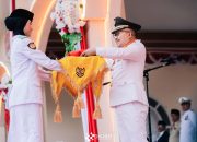 Bupati Amirudin Inspektur Upacara HUT RI Ke-80, Ketua DPRD Banggai Bacakan Teks Proklamasi