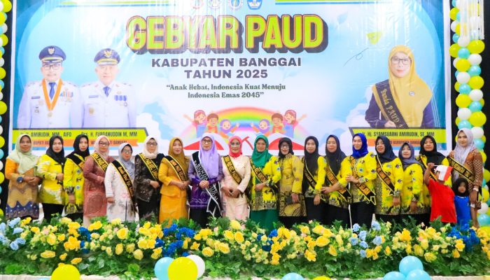 Semarak Gebyar PAUD Banggai Tampilkan Kreativitas Menuju Hari Anak Nasional 2025