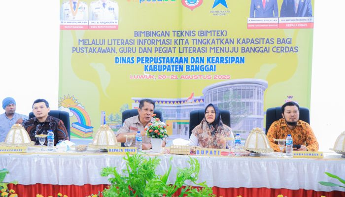 Wujudkan Gerbang Cerdas, Dispusaka Gelar Bimtek Literasi Informasi