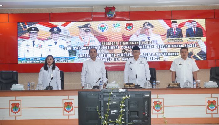 Bimtek Jabatan Fungsional PNS Lingkup Pemda Banggai, Wabup Furqanuddin :  Ciptakan Birokrasi Akuntabel dan Responsif