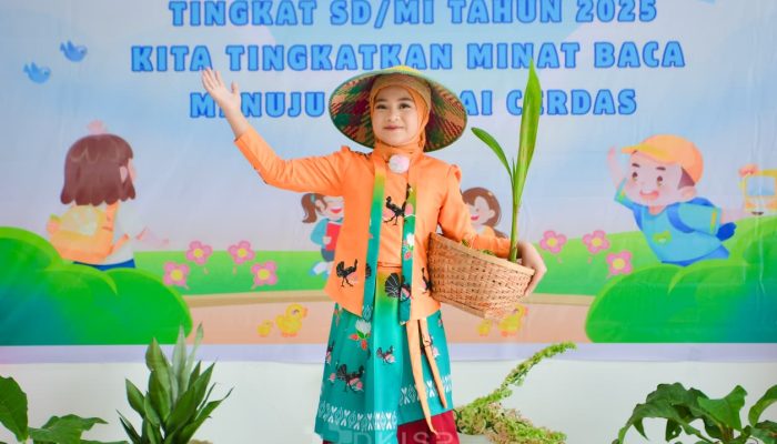 Siswi MIN 1 Banggai Wakili Ajang Festival Literasi Tingkat Nasional