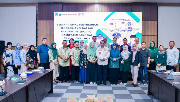 Integrasikan Program Ketahanan Pangan dan Gizi, Pemda Banggai Susun RAD-PG 2025-2029