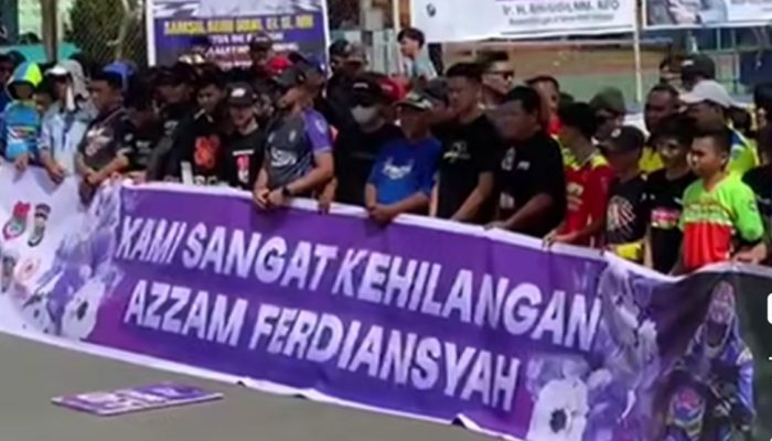 Dunia Balap Motor Berduka Pebalap Muda Asal Parimo Alami Crash di Sirkuit Adipura Luwuk Kapolres Race Cup 2025