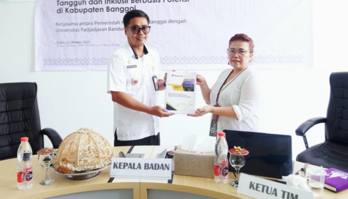 Riset UNPAD-BRIDA Banggai Jadi Acuan Pengembangan Ekonomi Daerah Berbasis Potensi Lokal