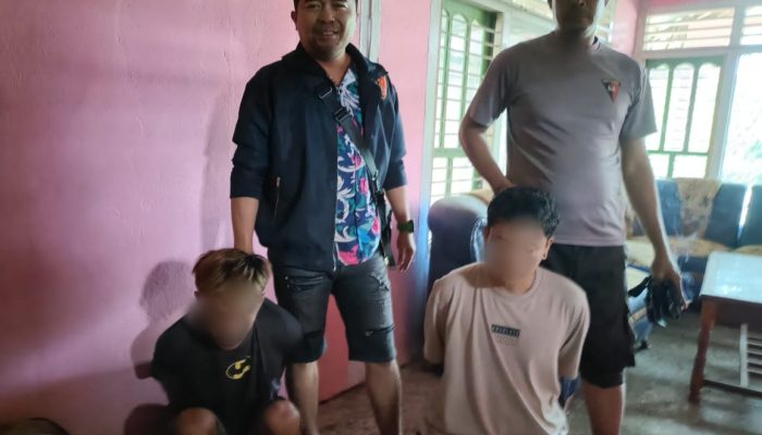 Ungkap Misteri Rumah Kosong, Kanit Reskrim dan Kasubsektor Polsek Bunta Amankan Pelaku Curanmor
