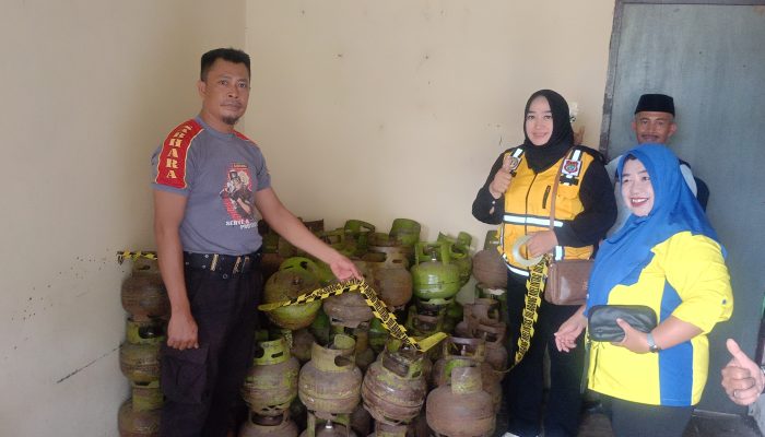 Tim Disperindag Banggai Segel Pangkalan Nakal di Bunta dan Amankan 81 Tabung LPG 3 Kg dari Tengkulak